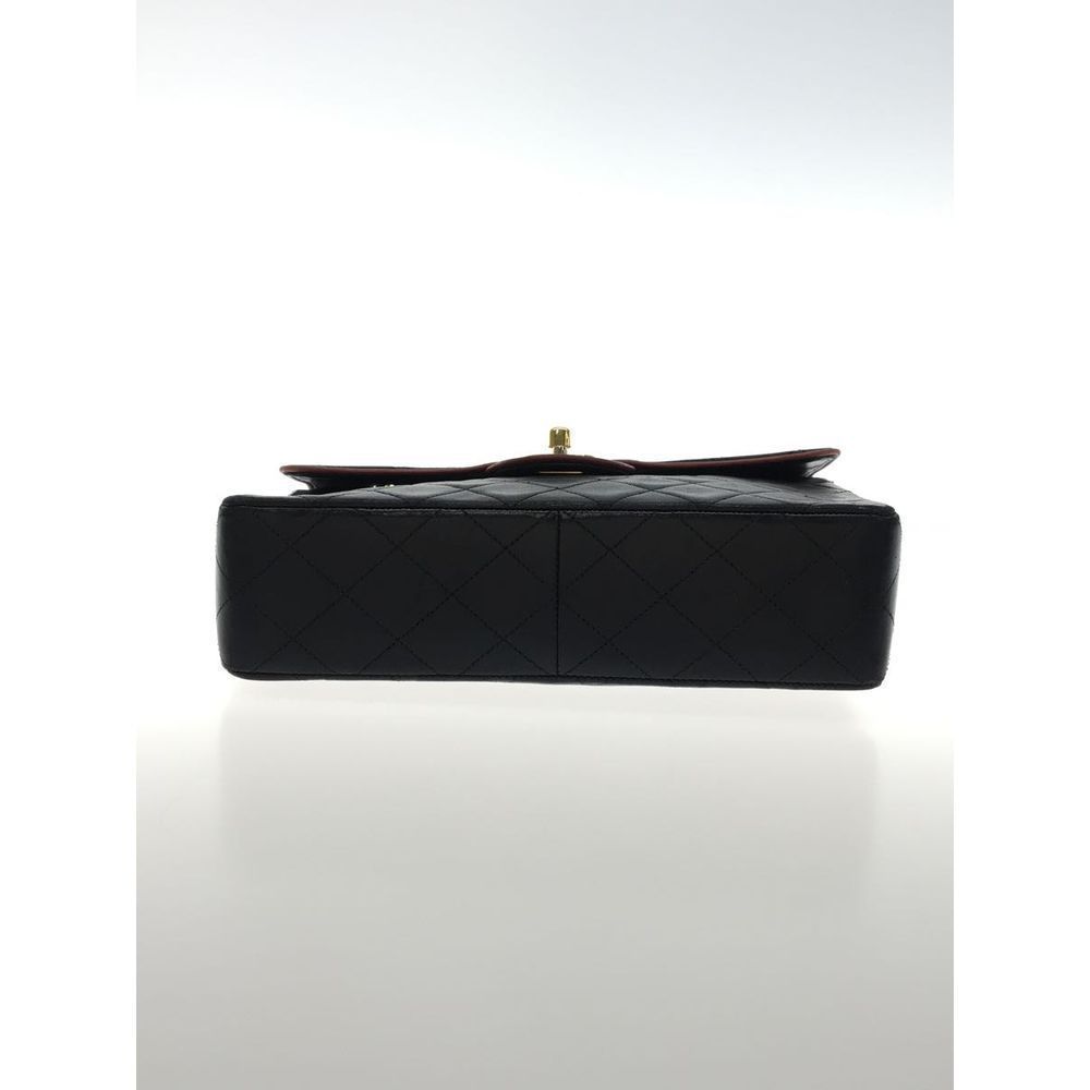 Chanel Shoulder Bag Leather Black - Picture 5 of 6